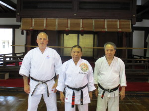 Kawano Kancho, Uchiyama Sensei, Butokuden, Kyoto 2015