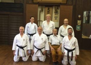 At the Hombu Dojo Kyoto 2016